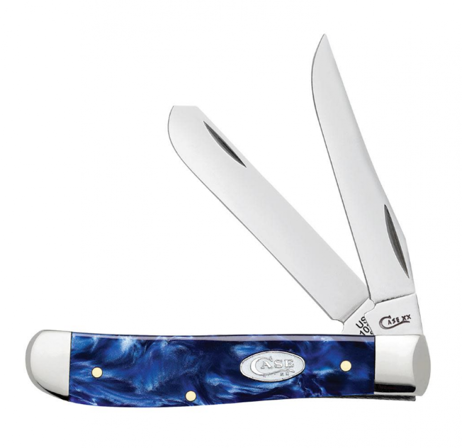 CASE KNIVES BLUE PEARL KIRINITE® MINI TRAPPER®