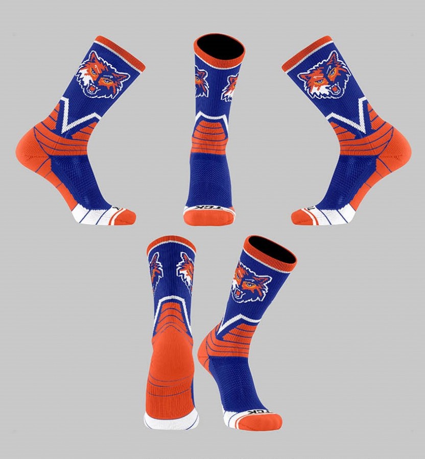 CEDAR RIDGE MASCOT SOCKS