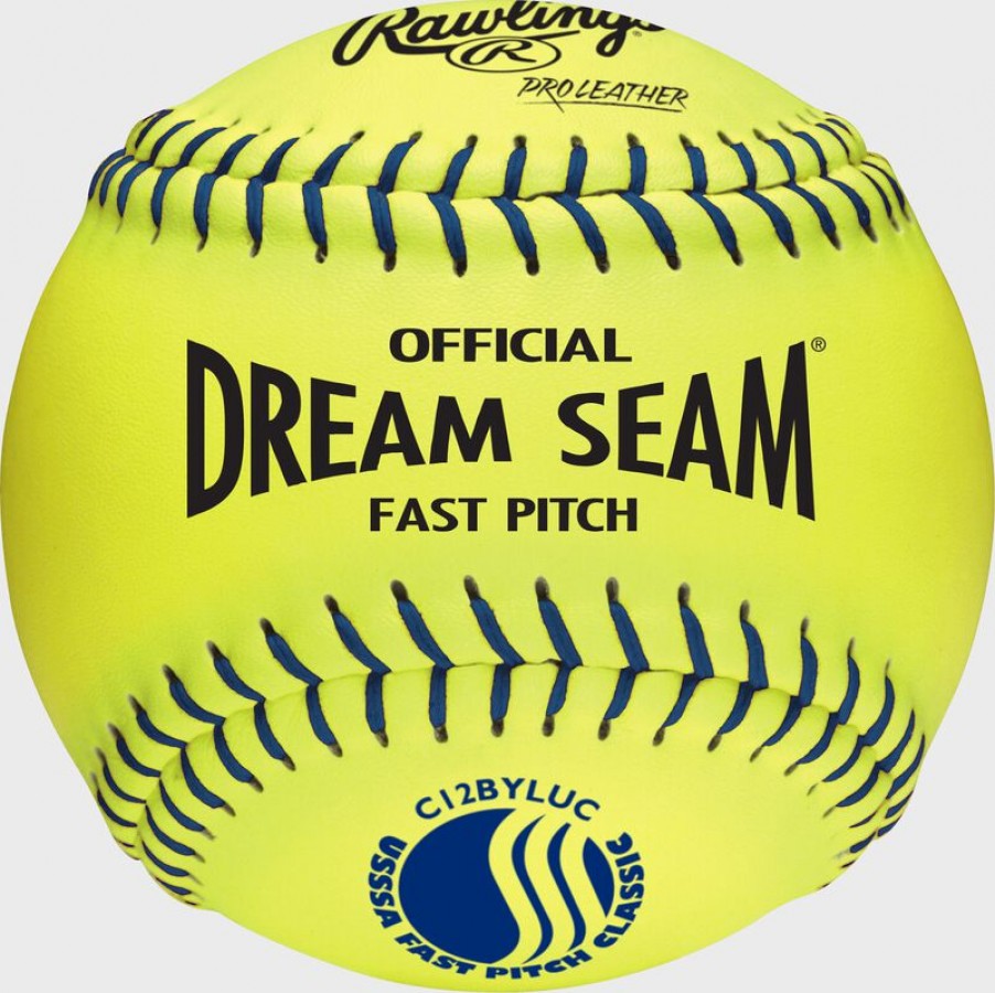 RAWLINGS USSSA OFFICIAL 12" SOFTBALL - DREAM SEAM