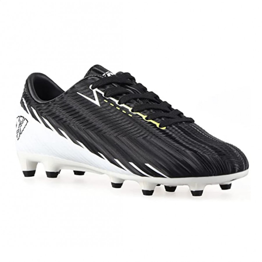 VIZARI Tesoro JR. Firm Ground Soccer Cleats - Black/White