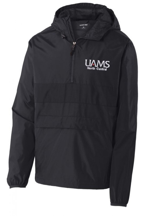 JST65 UAMS NC Sport-Tek® Zipped Pocket Anorak