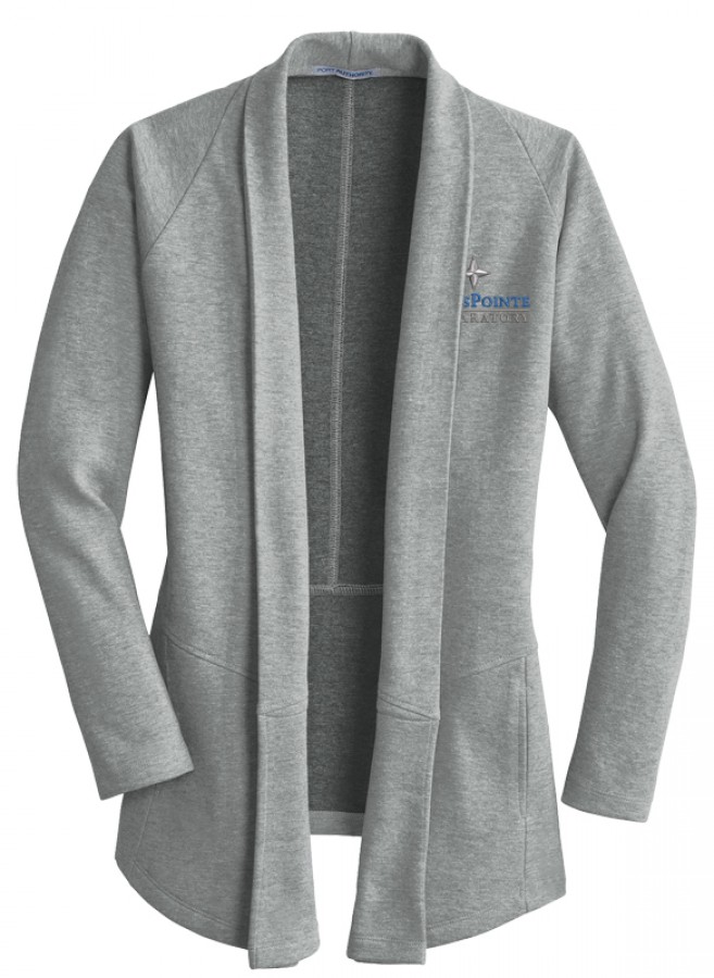 L807 Port Authority® Ladies Interlock Cardigan