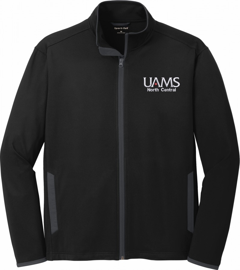 ST853 UAMS NC Sport-Tek® Sport-Wick® Stretch Contrast Full-Zip Jacket
