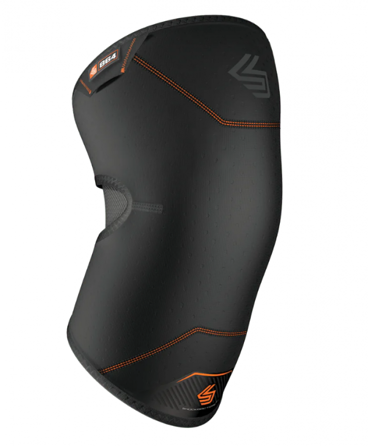 SHOCK DOCTOR KNEE COMPRESSION SLEEVE WITH CLOSED PATELLA