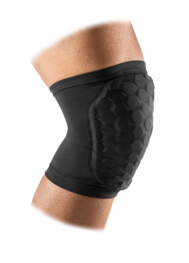 MCDAVID HEX® KNEE/ELBOW/SHIN PADS/PAIR - BLACK