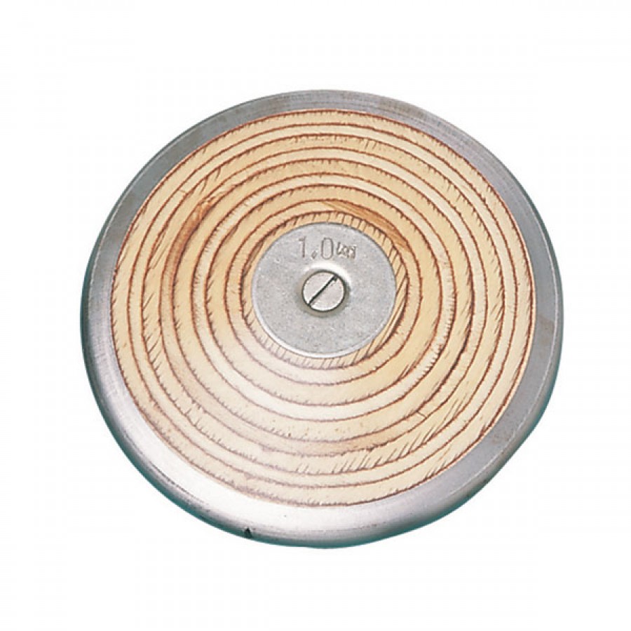 CHAMPION SPORTS 1 KILO WOOD PRACTICE DISCUS