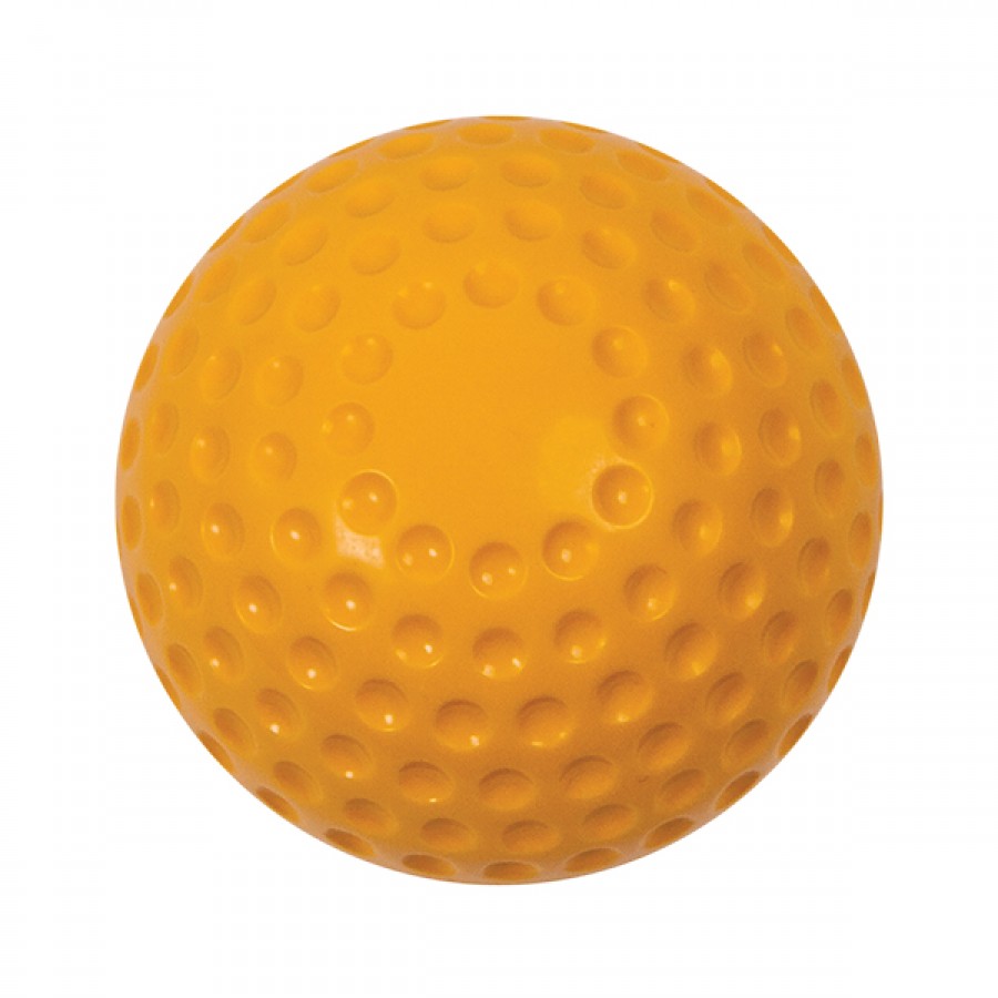 CHAMPION SPORTS DIMPLED PITCHING MACHINE BASEBALL - YELLOW