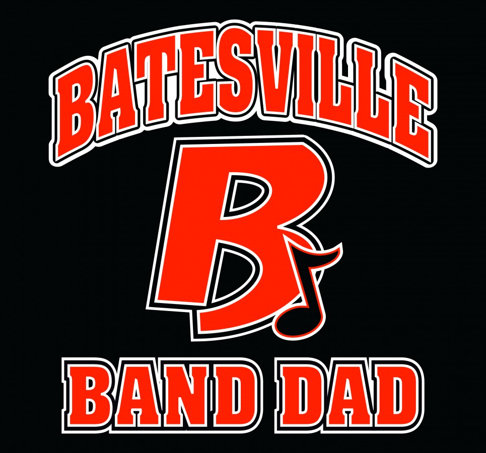 BATESVILLE BAND DECAL - BAND DAD