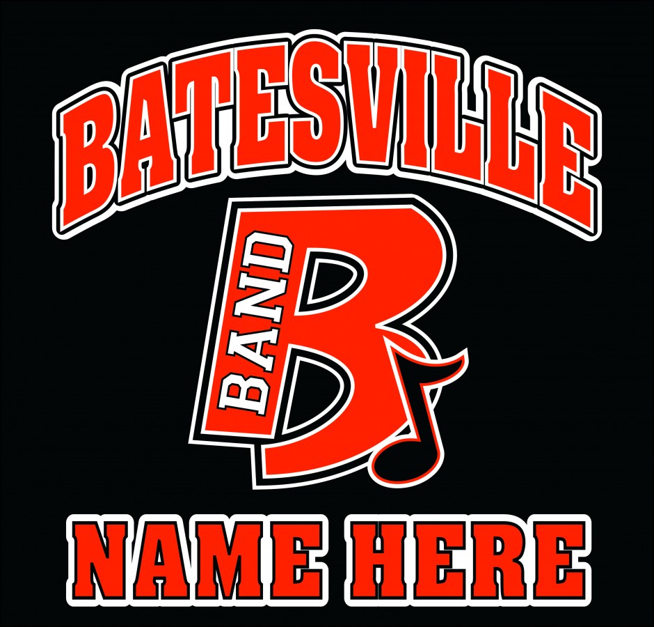 BATESVILLE BAND CUSTOM DECAL