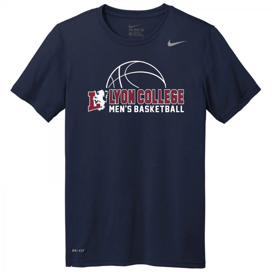 LYON MENS BASKETBALL NIKE DRIFIT S/S-D1