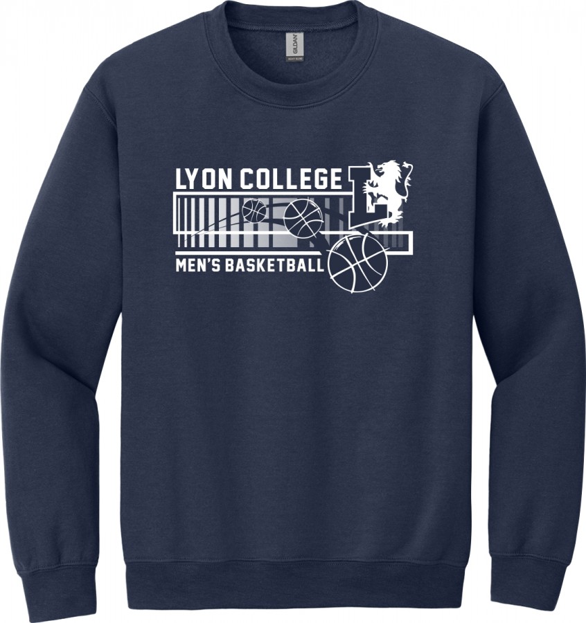 LYON MENS BASKETBALL YOUTH/ADULT SWEATSHIRT