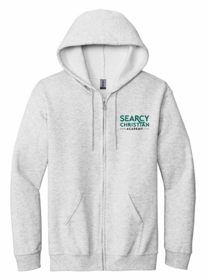 SEARCY CHRISTIAN ACADEMY YOUTH/ADULT FULL ZIP JACKET - D2