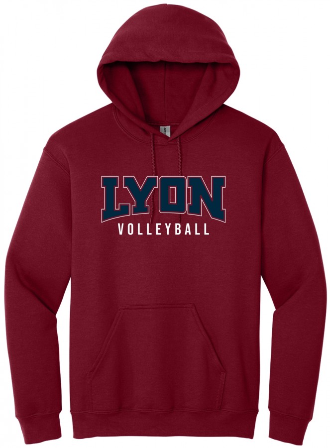 LYON VOLLEYBALL HOODIE - D3