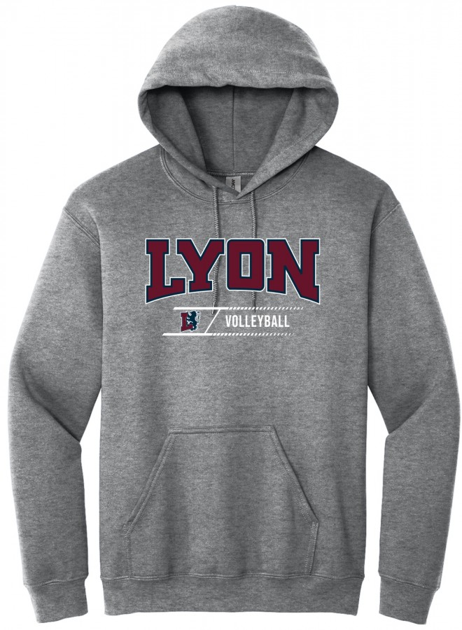 LYON VOLLEYBALL HOODIE - D4