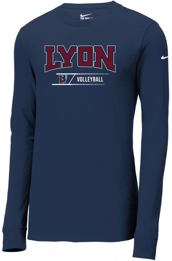 LYON VOLLEYBALL NIKE DRIFIT L/S - D4