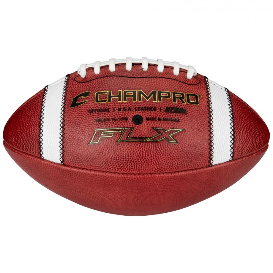 CHAMPRO FLX LEATHER FOOTBALL - JUNIOR