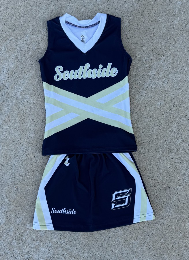 2D12 YOUTH SOUTHSIDE CHEER UNIFORM