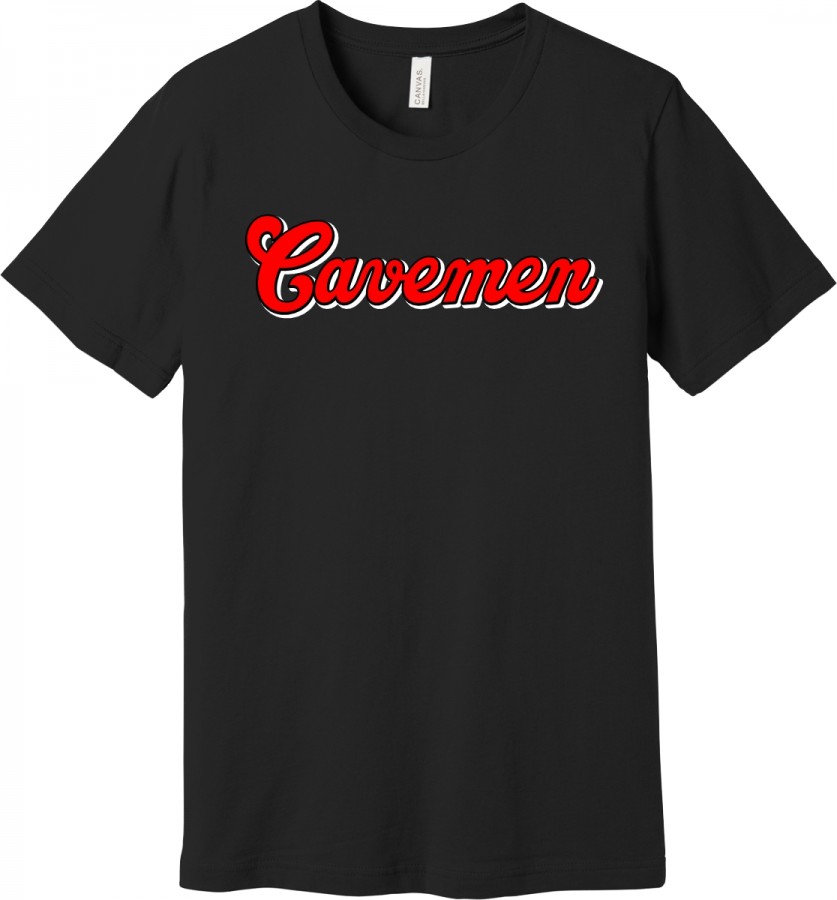 CAVE CITY CAVEMEN SOFTSTYLE TEE