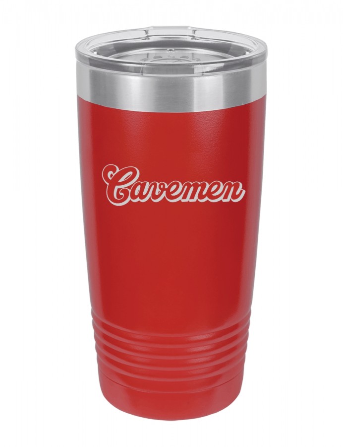 CAVE CITY CAVEMEN TUMBLER