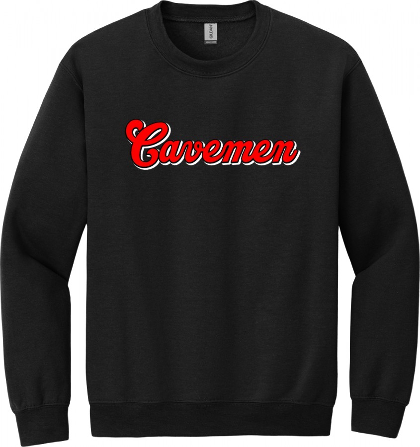 CAVE CITY CAVEMEN SWEATSHIRT