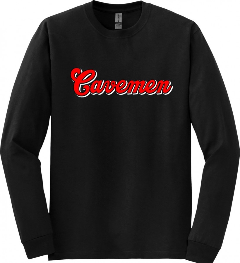 CAVE CITY CAVEMEN LONG SLEEVE TEE