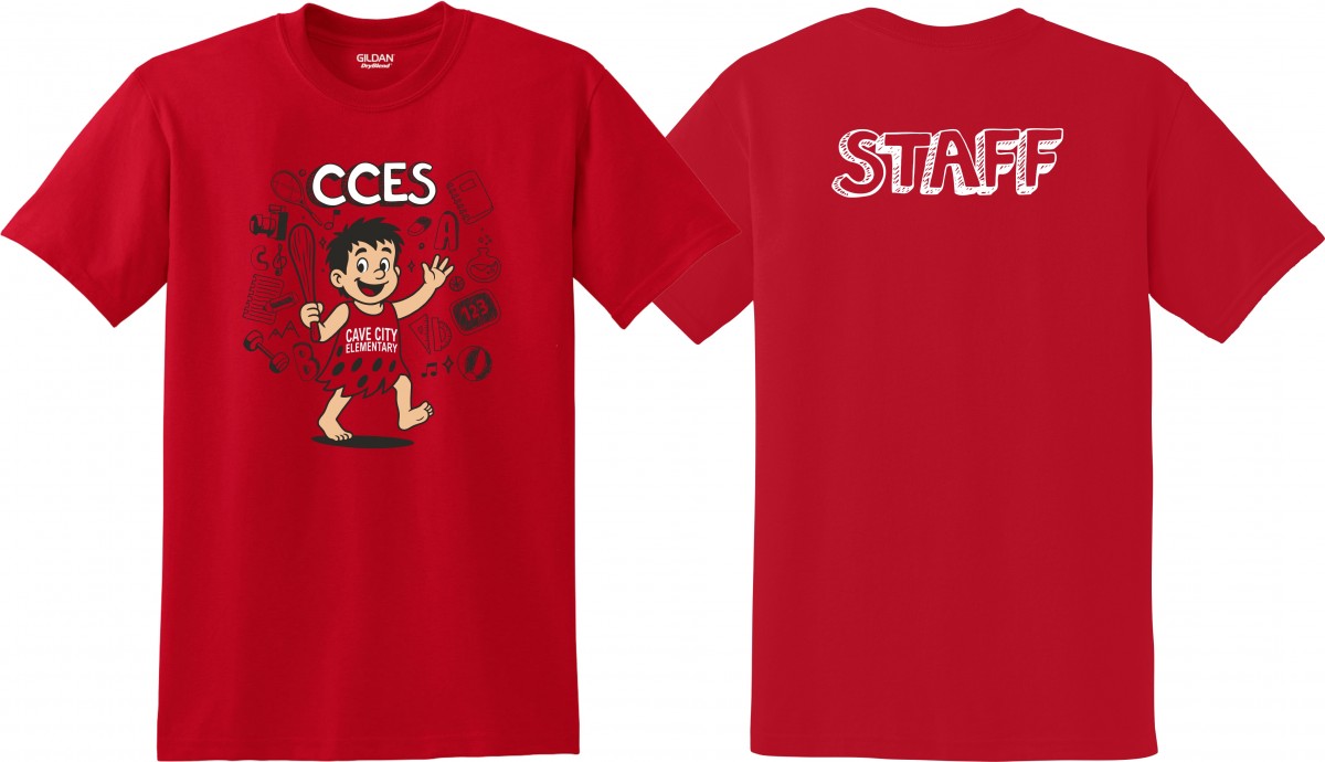 CAVE CITY CCES STAFF TEE