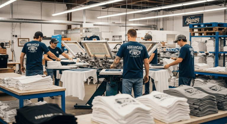 Bulk T Shirt Printing in Batesville & Searcy, Arkansas: Fast, Reliable, Local