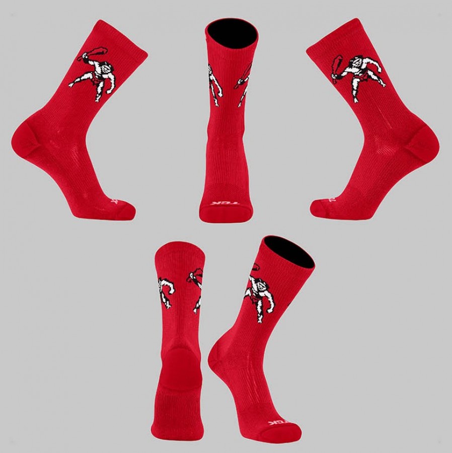 CAVEMEN MASCOT SOCKS