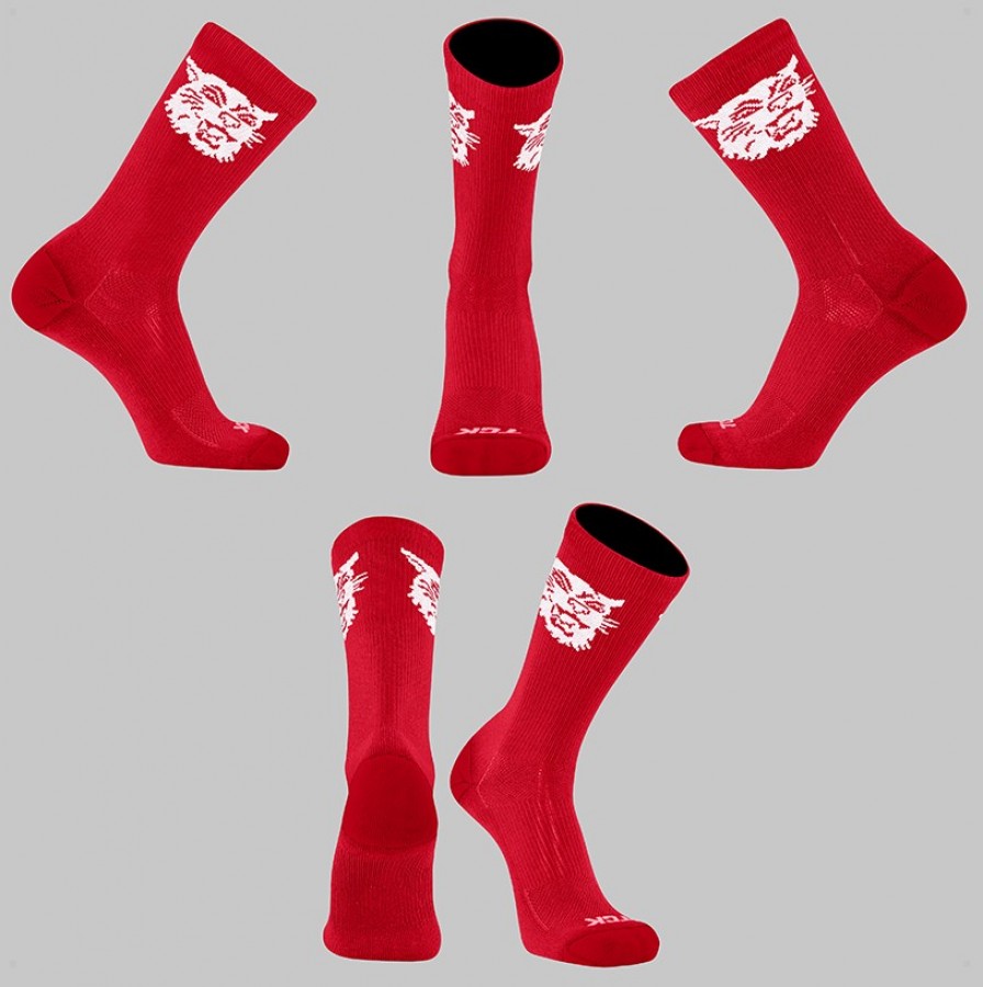 WILDCATS MASCOT SOCKS