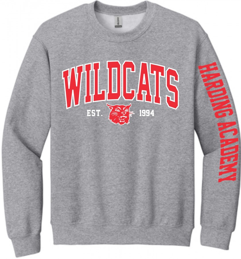 8D255 HARDING ACADEMY ADULT SWEATSHIRT
