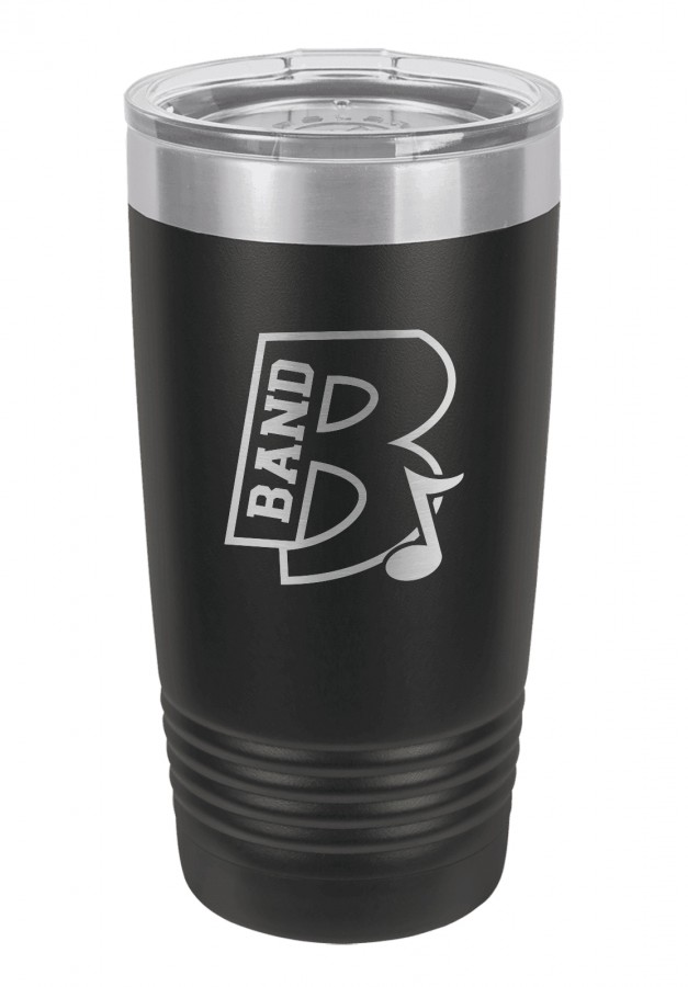 BATESVILLE BAND TUMBLER - BLACK