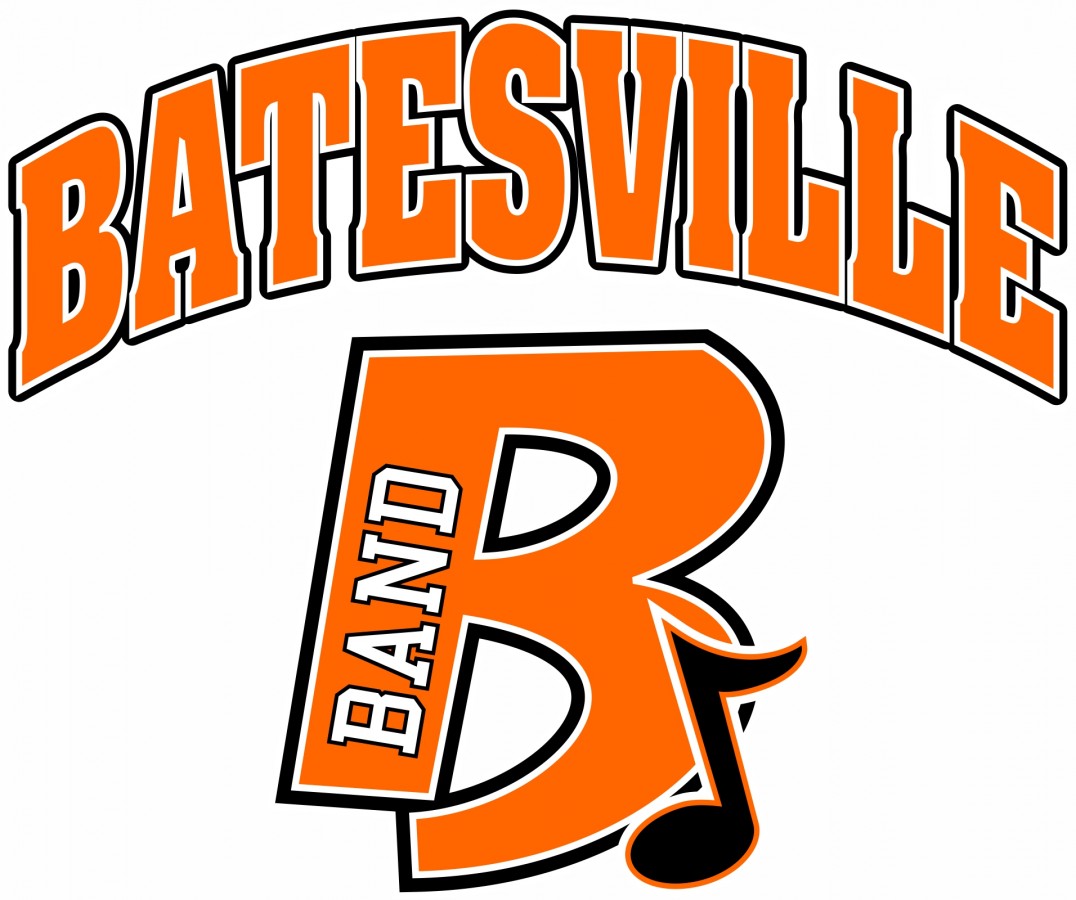 BATESVILLE BAND DECAL - 1 NOTE