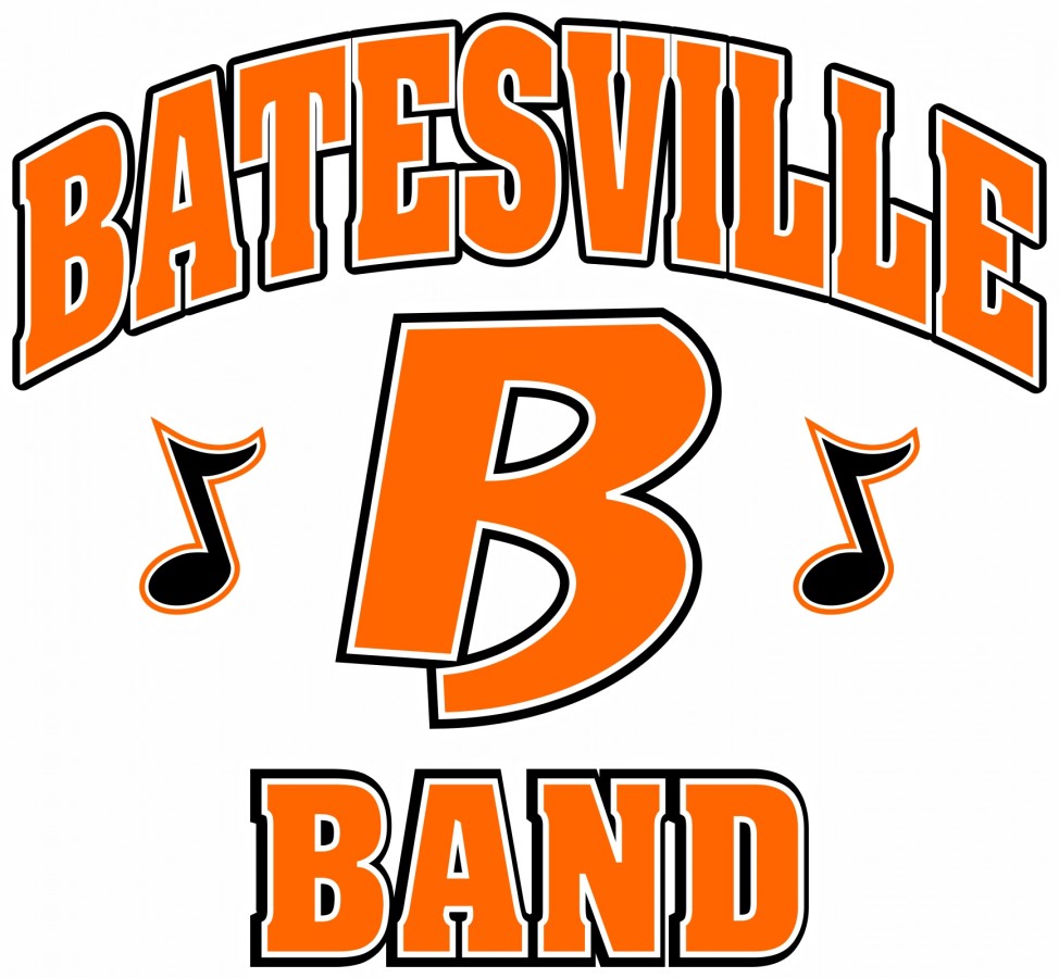 BATESVILLE BAND DECAL - 2 NOTE