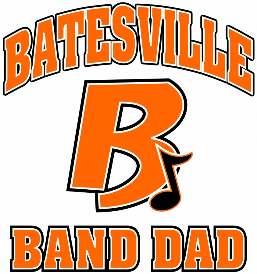 BATESVILLE BAND DECAL - BAND DAD