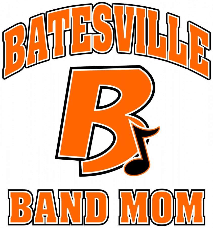 BATESVILLE BAND DECAL - BAND MOM