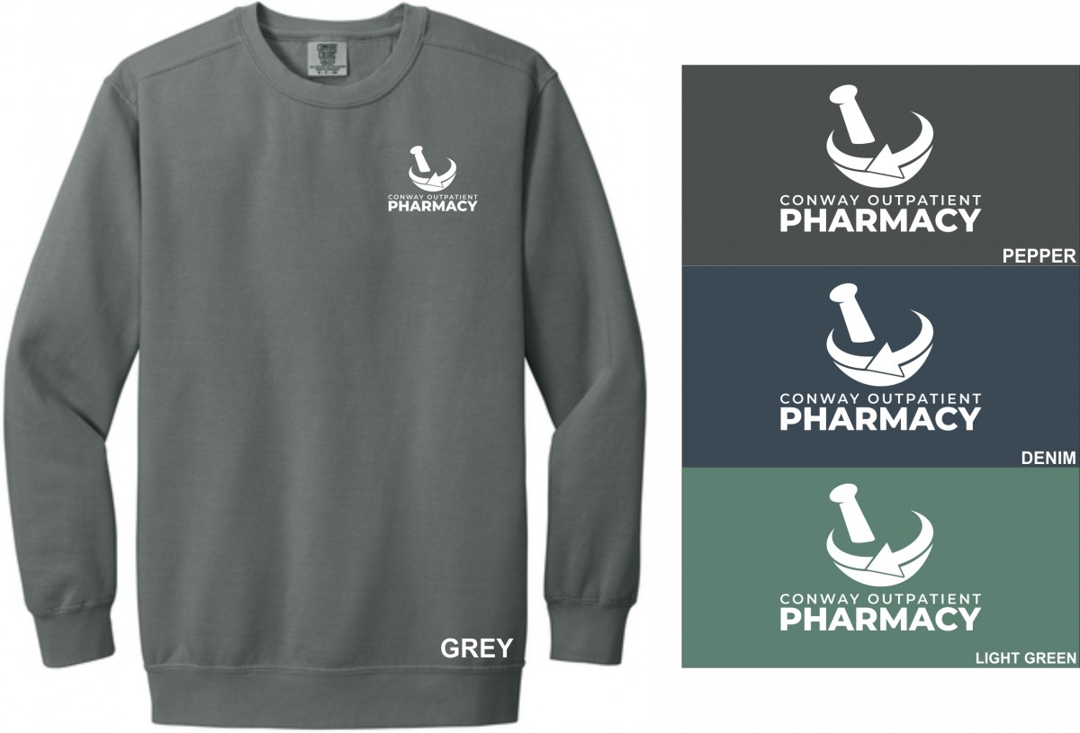 CONWAY OUTPATIENT COMFORT COLOR SWEATSHIRT